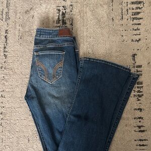 Hollister Dark Blue Flare Jeans